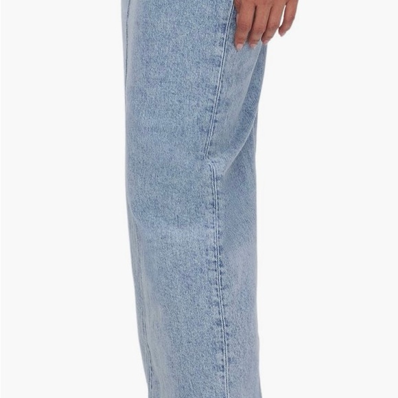 Good American Blue A-Line Denim Skirt Sz 10 - Picture 2 of 5